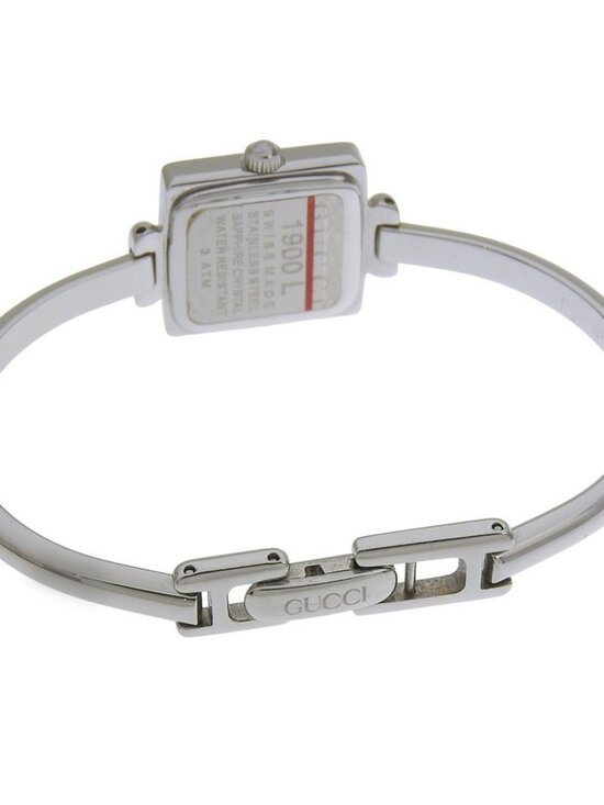 GUCCI Watches 1900L blackDial Stainless Steel Quartz Analog display Women main image 4